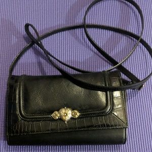 Brighton small card wallet black purse